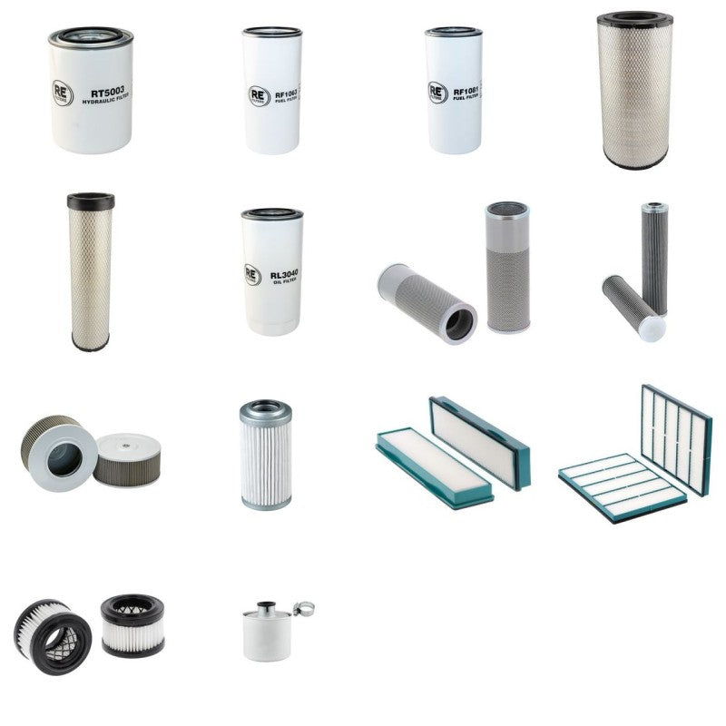 Volvo EC220D(L) Filter Service Kit with Volvo D6H engine