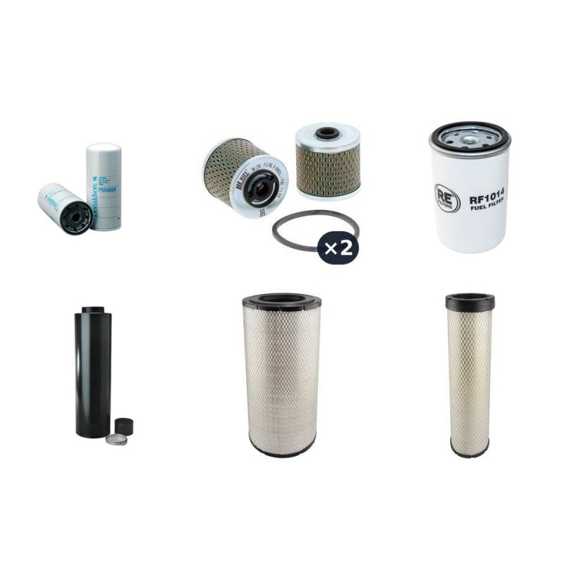 Volvo EC230B Filter Service Kit Air Oil Fuel Filters with Volvo TD61-GE/ -ACE engine