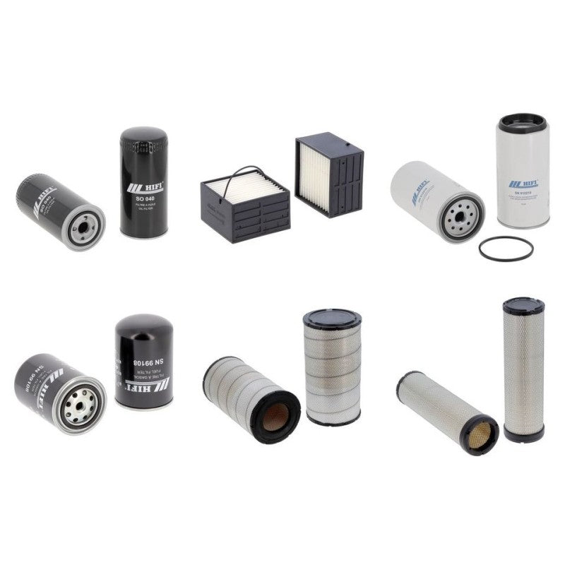 Volvo EC 240 B Engine Filter Kit with Volvo D 7 D-EE2 engine 2002-2007
