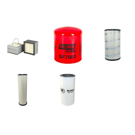 Volvo EC 240 B LC Filter Service Kit with Volvo D 7 D-EBE3 engine 01.2002 - Air Oil Fuel