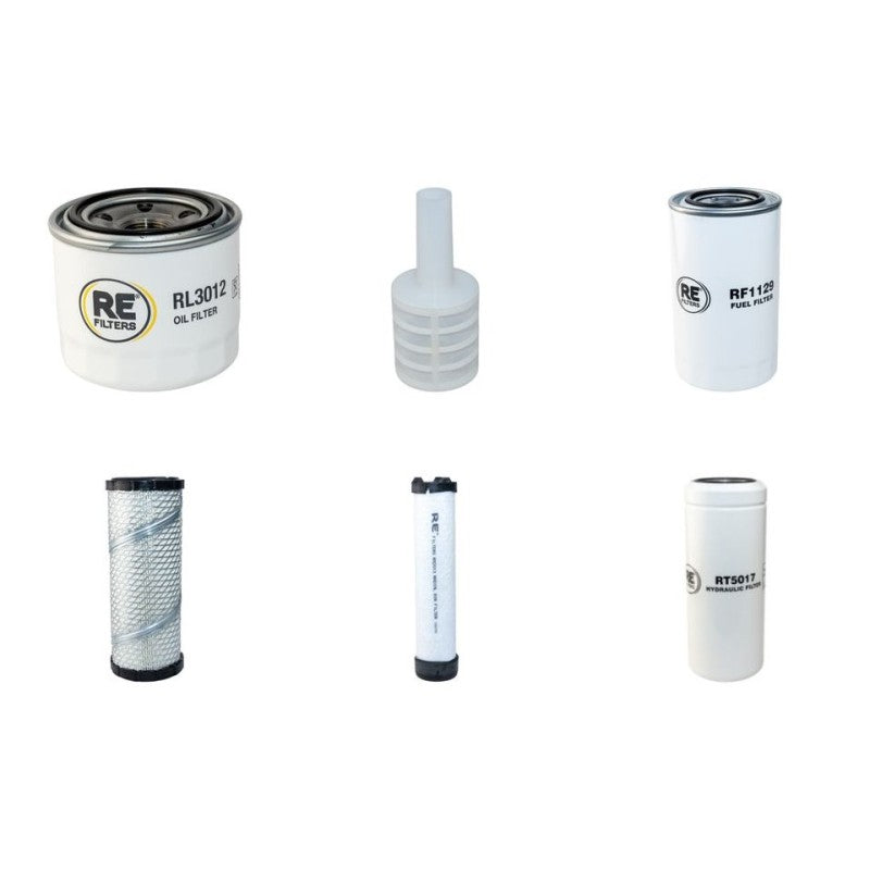 Volvo EC27C Filter Service Kit with Volvo D1.6DCAE3 engine