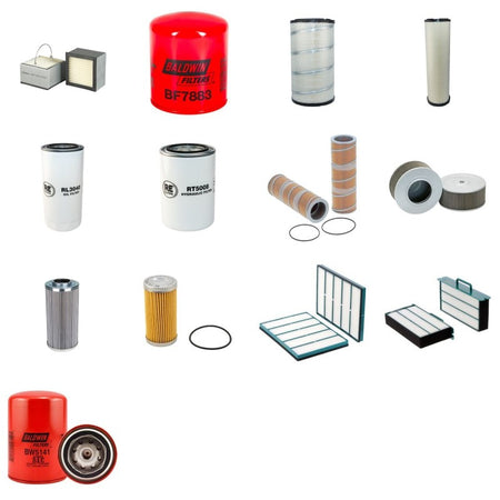 Volvo EC290B-LC Filter Service Kit with Volvo D7DEAE3 engine YR 2001-