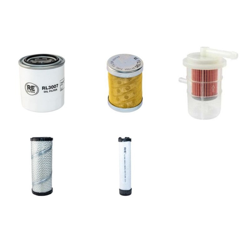 Volvo EC45 Filter Service Kit Air, Oil, Fuel Filters