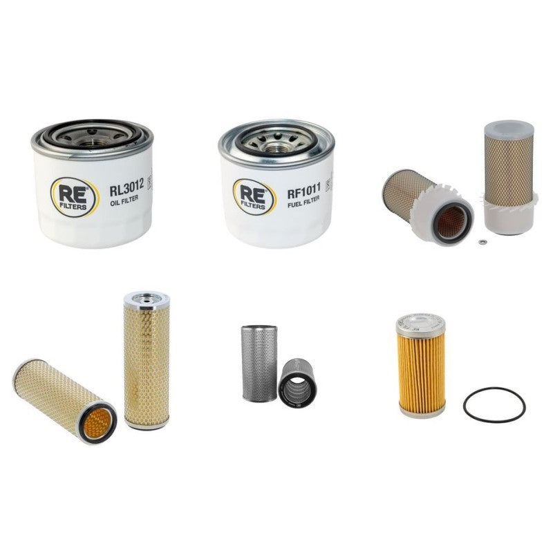 Volvo EC55 Filter Service Kit with Yanmar 4TNE94-SM engine Yr -2003