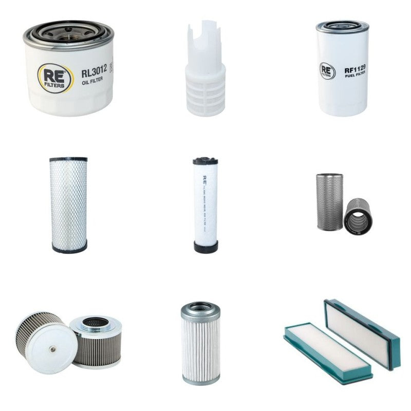 Volvo EC55C Filter Service Kit with Yanmar 4TNV94L-XVC6U engine