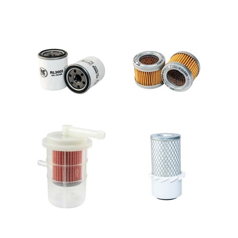 Volvo EC14 Filter Service Kit Air, Oil, Fuel Filters