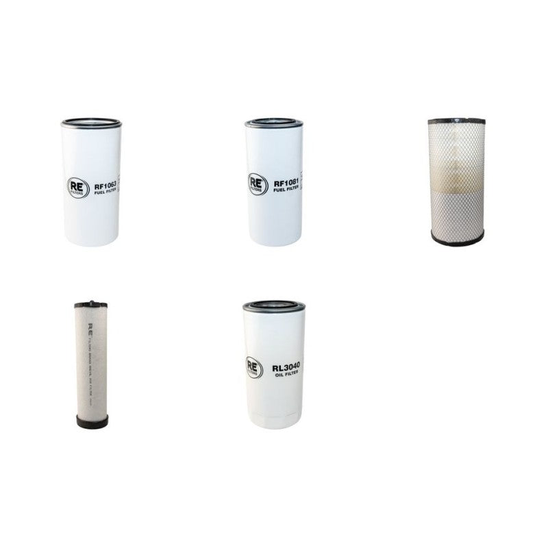 Volvo EC140 DL Filter Service Kit Air, Oil, Fuel Filters