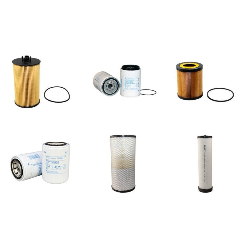 Volvo EC140B Filter Service Kit Serial No 10612-up Air, Oil, Fuel Filters