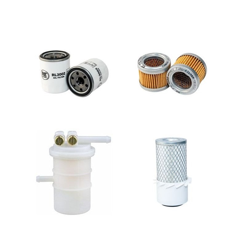 Volvo EC14CC Filter Service Kit Air, Oil, Fuel