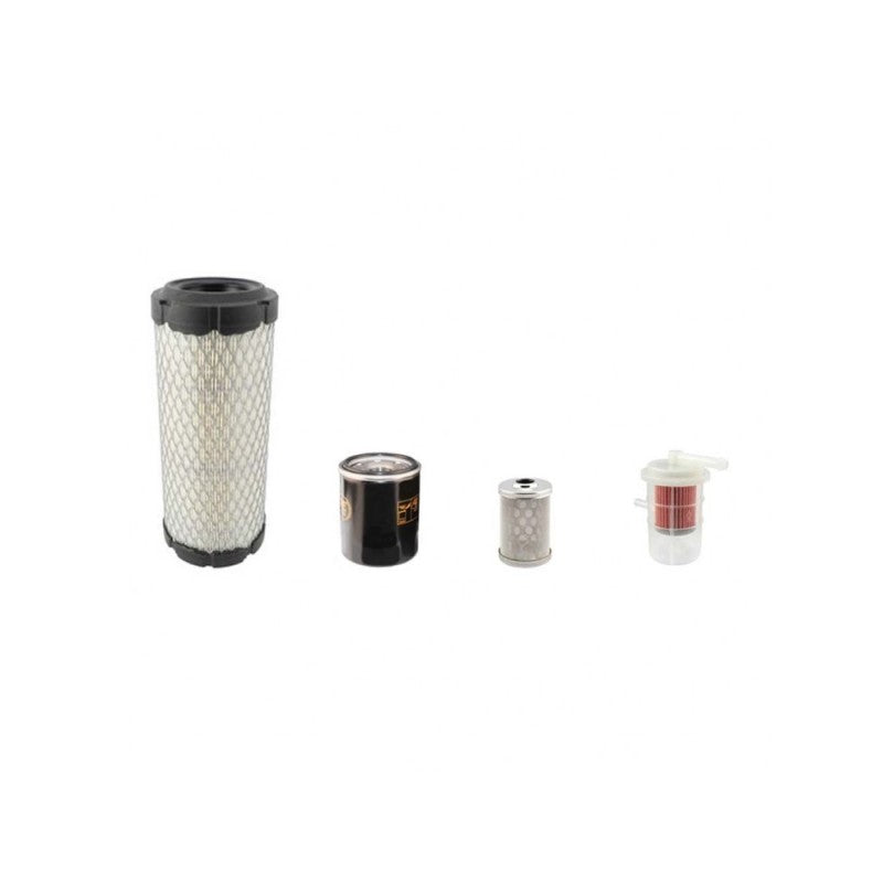 Volvo EC15B, EC15B XR Filter Service Kit Air, Oil, Fuel Filters