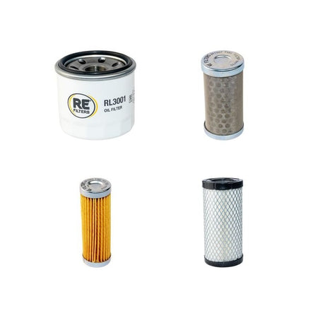 Volvo EC15D Filter Service Kit Air, Oil, Fuel Filters