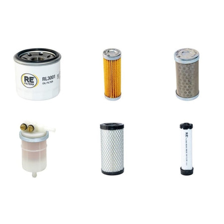 Volvo EC20D Filter Service Kit Air Oil Fuel Filters