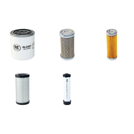 Volvo ECR25DV Filter Service Kit Air Oil Fuel Filters with Volvo D1.1A engine YR 2014