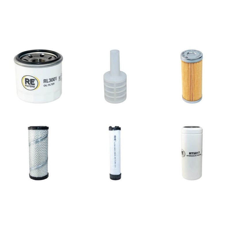 Volvo ECR28 Filter Service Kit with Volvo D1.2ACAE2 engine