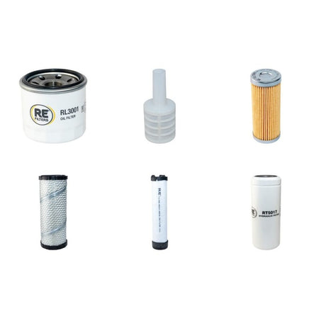 Volvo ECR28 Filter Service Kit with Volvo D1.2ACAE2 engine