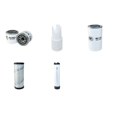 Volvo ECR38 Filter Service Kit Air Oil Fuel Filters with Volvo D1.6DCAE3 engine YR 2014-