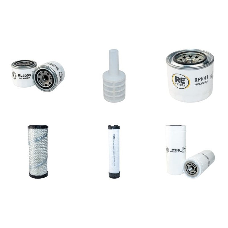 Volvo ECR48+ Filter Service Kit with Volvo D2.2Acae2E1A engine 2006-