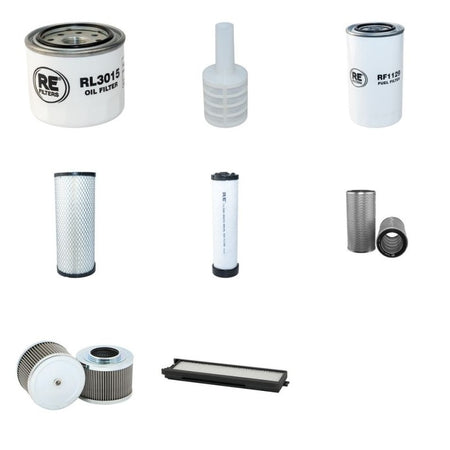 Volvo ECR58 Filter Service Kit with Yanmar 4TNV94L engine