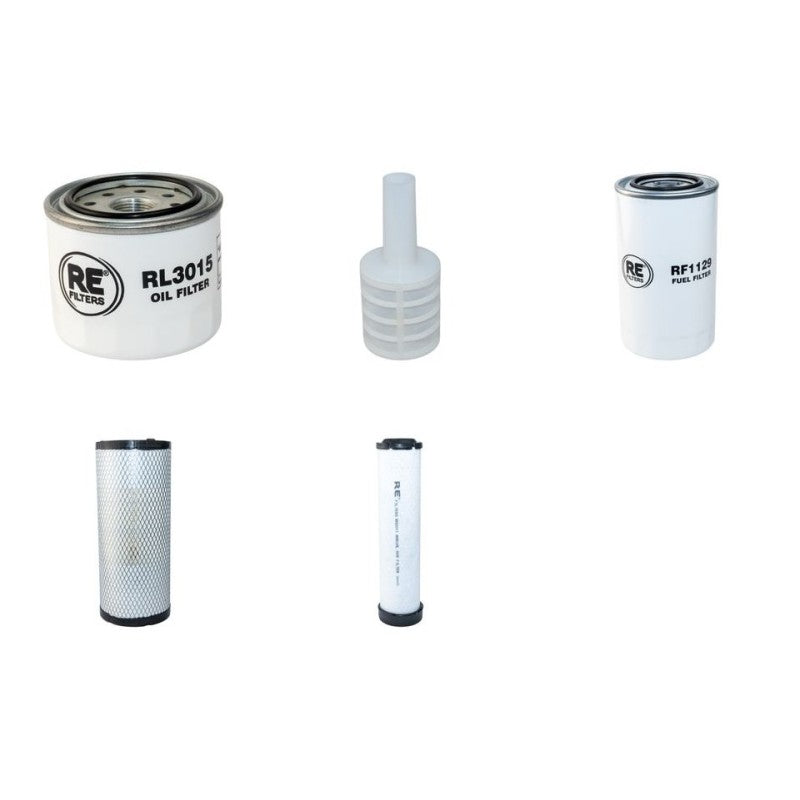 Volvo ECR88 Filter Service Kit Serial No 10750- - Air, Oil, Fuel Filters