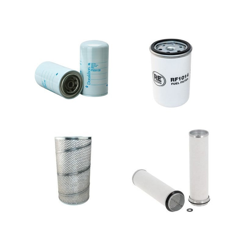 Volvo EL70 Filter Service Kit Air Oil Fuel Filters