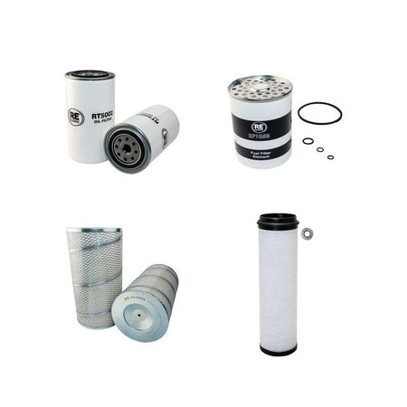 Volvo EW130 Filter Service Kit Air Oil Fuel Filters with Volvo TD40GB engine