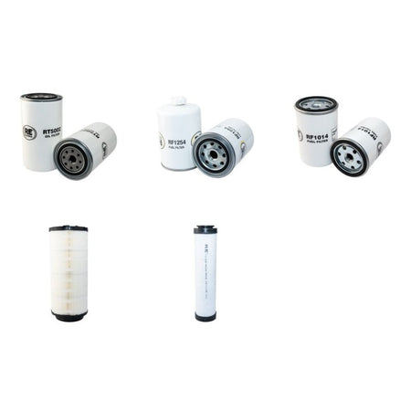 Volvo EW140 Filter Service Kit Air Oil Fuel Filters Serial No 1034-