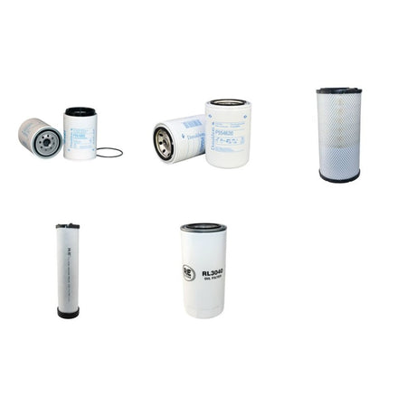 Volvo EW160B Filter Service Kit Air Oil Fuel Filters with Volvo D6D EJE2 engine