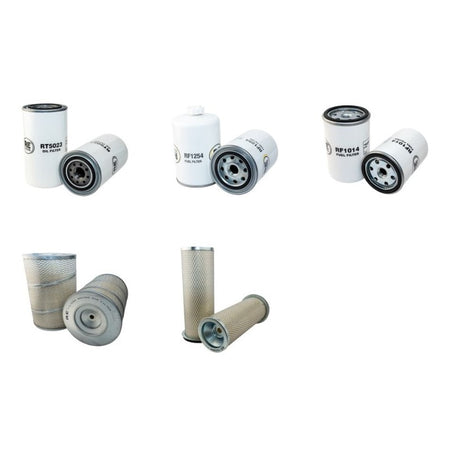 Volvo EW180 Filter Service Kit Air Oil Fuel Filters with Cummins B5.9C engine YR 2002-