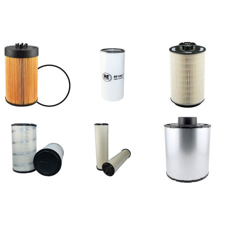 Volvo L110G Filter Service Kit with Volvo D8H engine YR 2012-