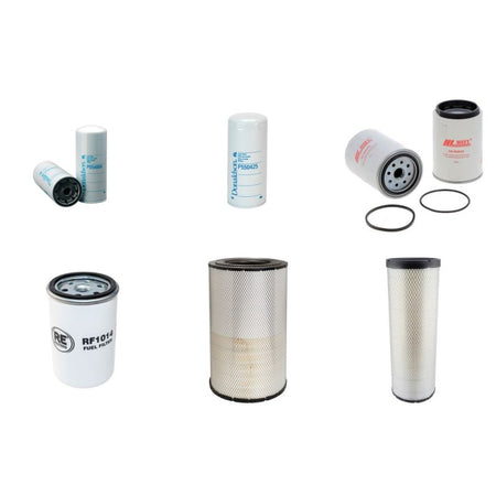 Volvo L150D Filter Service Kit Air Oil Fuel Filters with Volvo TD 103 engine