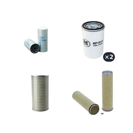 Volvo L150LC Filter Service Kit Air Oil Fuel Filters with Volvo engine