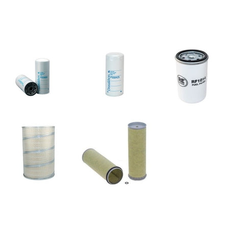 Volvo L180 Filter Service Kit Air Oil Fuel Filters with Volvo TD 122GH engine