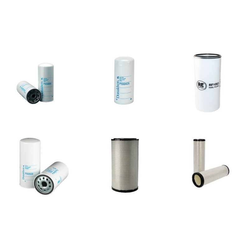 Volvo L250H Filter Service Kit Air Oil Fuel Filters with Volvo D13J engine