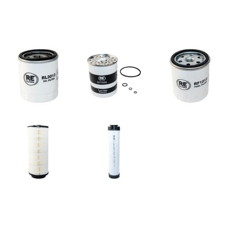 Volvo L30B-Z/X Filter Service Kit Air Oil Fuel Filters with Volvo D3.6DCCE3 engine YR 2012