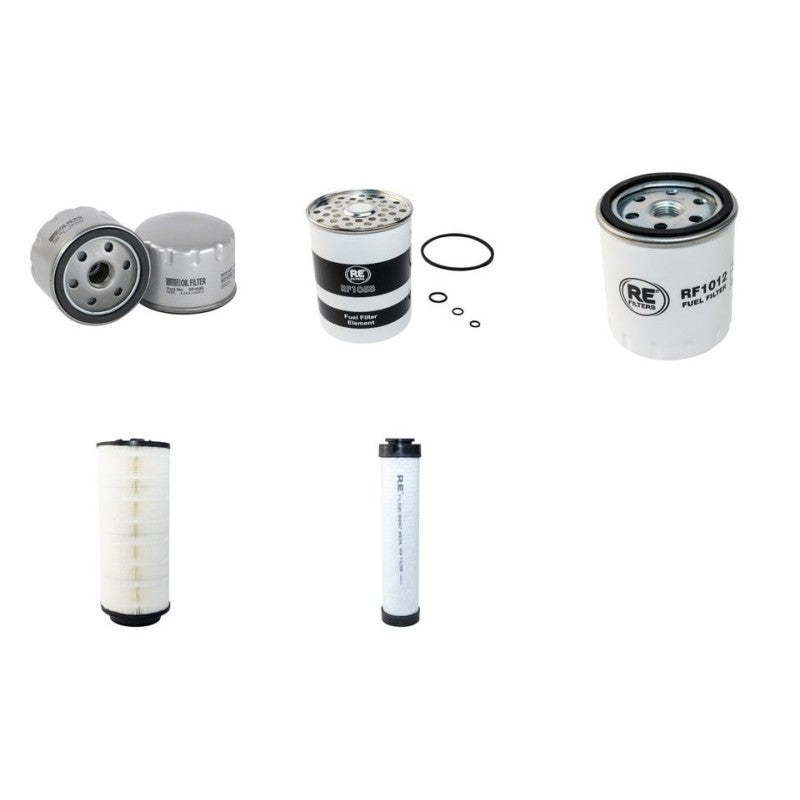 Volvo L30Filter Service Kit Air Oil Fuel Filters Serial No 1800001-