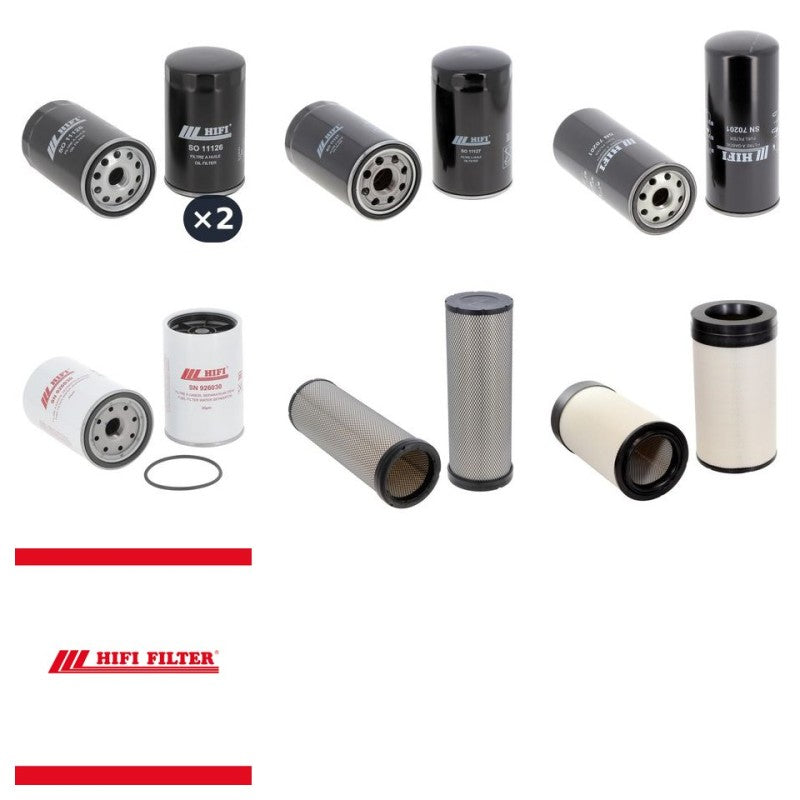 Volvo TAD 1672 VE Filter Kit 2016-