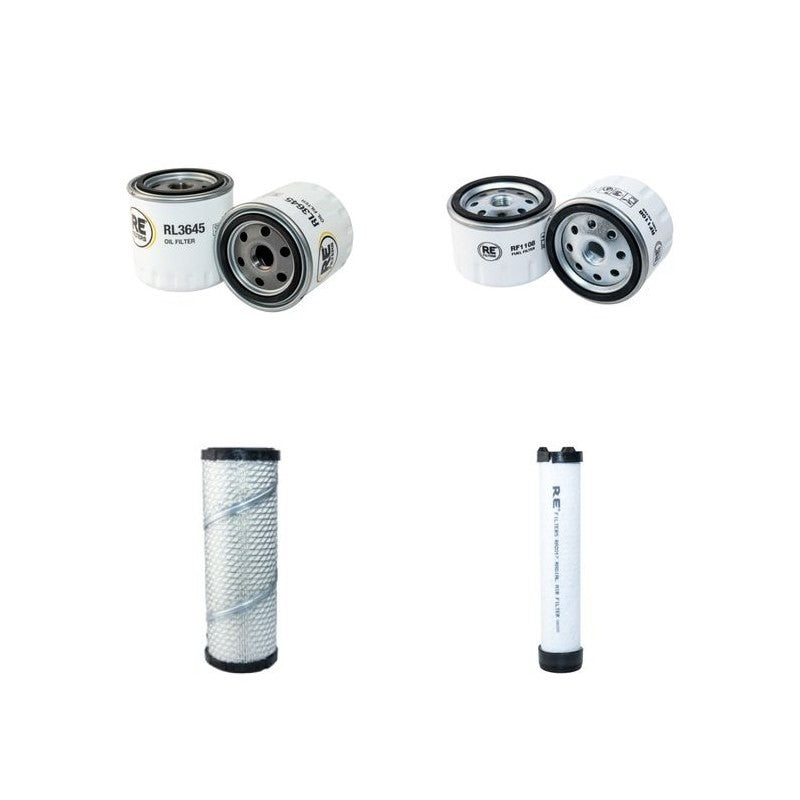 Volvo Z302C Filter Service Kit Air Oil Fuel Filters with Deutz F4M1008 engine