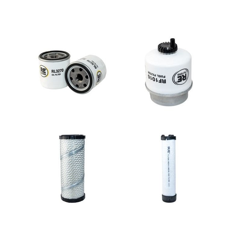 Wacker RD27-100, RD27-120 Roller Filter Service Kit - Air, Oil, Fuel Filters