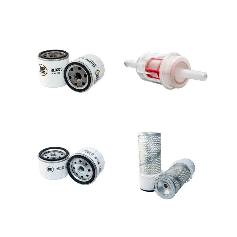 Wacker RT820CC Filter Service Kit Air Oil Fuel Filters with Lombardini 12LD435-2 Engine