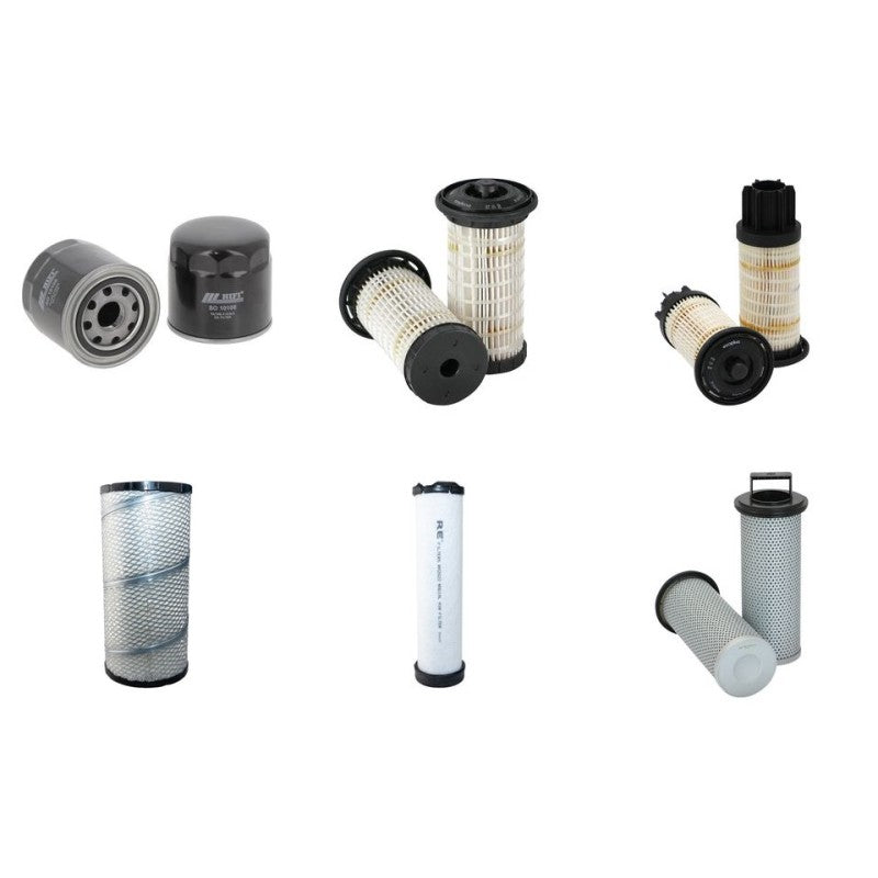 Wacker WL60 Filter Service Kit with Perkins 854E-E34Tawf Engine 2015 HP 75KW