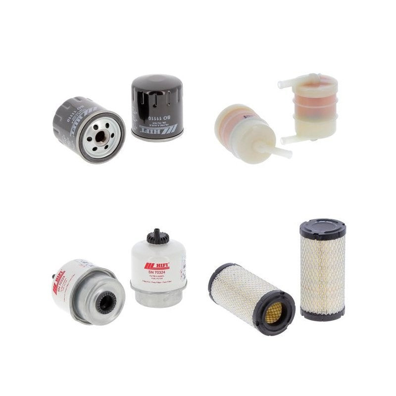 Weidemann 1140 basic line Engine Filter Kit with Perkins 403D-11 engine