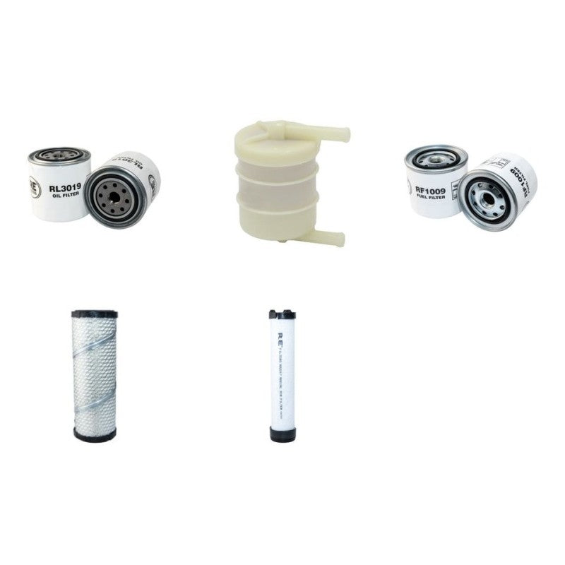 Weidemann 1250P26 Filter Service Kit - Air, Oil, Fuel Filters