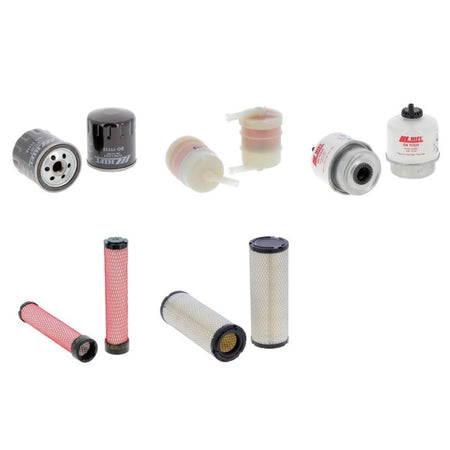 Weidemann 1280 Engine Filter Kit with Perkins 404D-15 engine