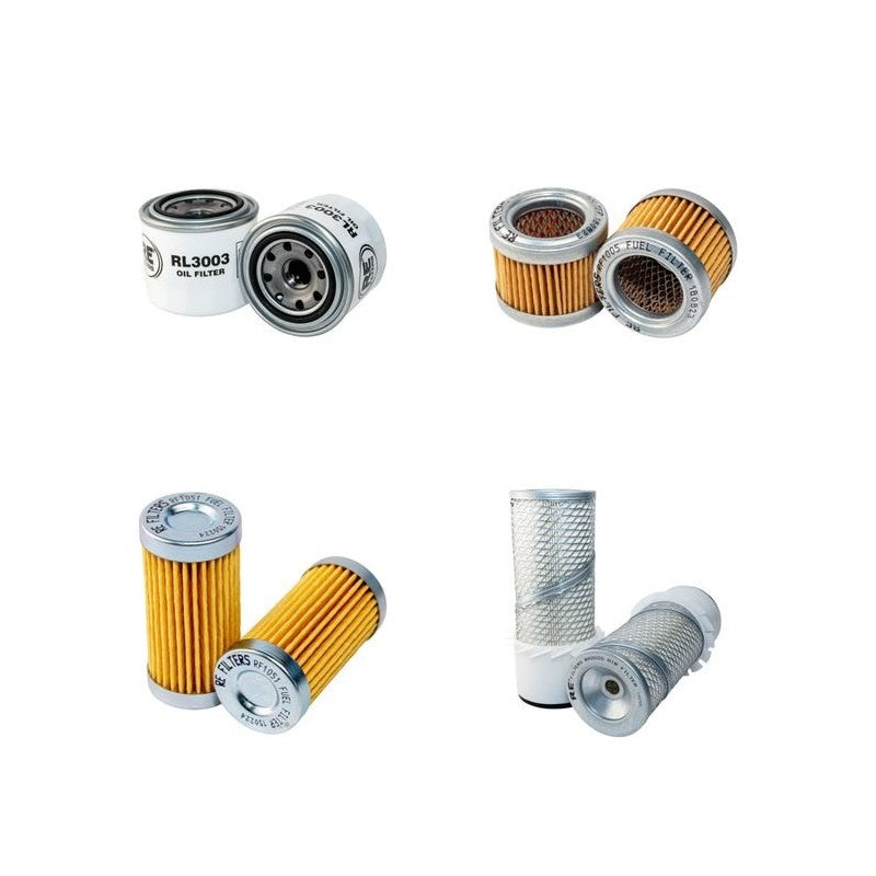 Weidemann 1702D/M Filter Service Kit- Air, Oil, Fuel Filters