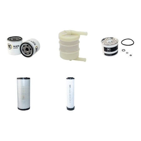 WEIDEMANN 1770CX50 Filter Service Kit w/Perkins 404C22 Eng. Air, Oil, Fuel Filters