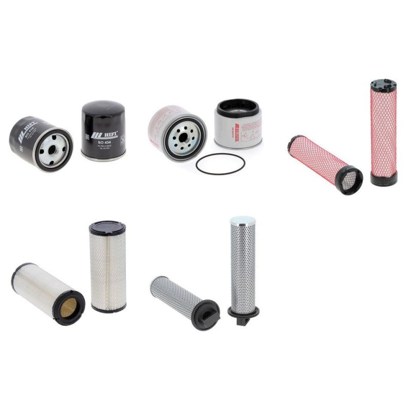Weidemann 2070 Filter Kit with Deutz Td 2011L04W engine