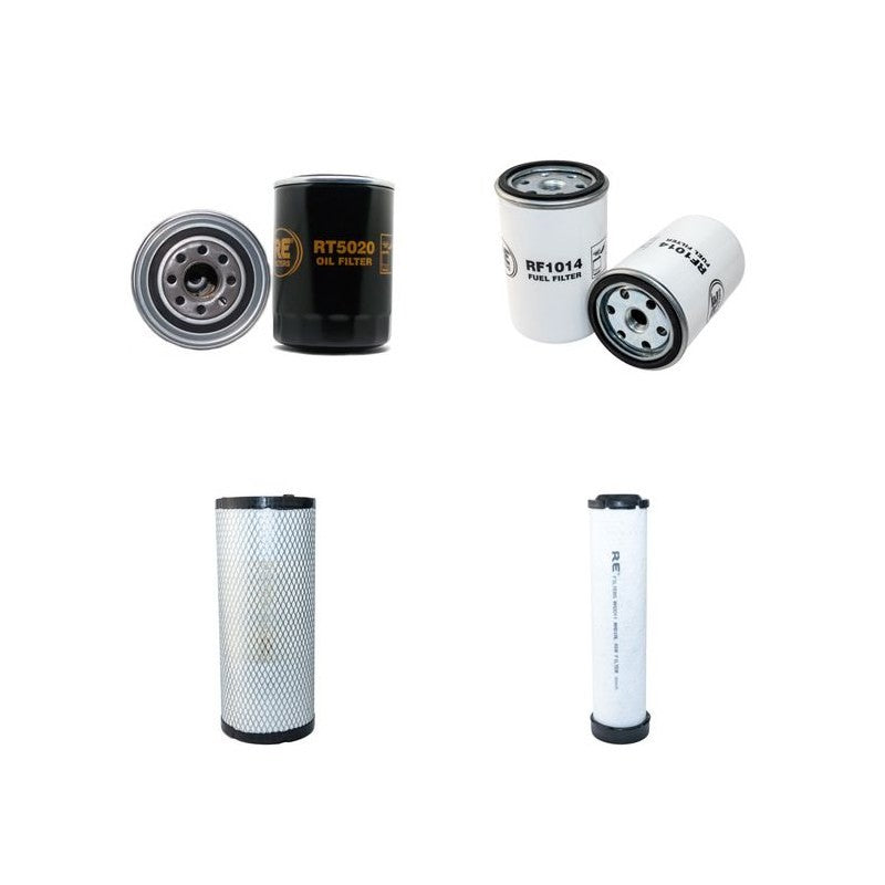 Weidemann 3006 D/81 Filter Service Kit - Air, Oil, Fuel Filters