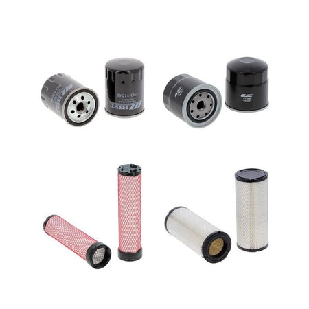 Weidemann 3006 P50 Filter Kit with Perkins 104-22 engine