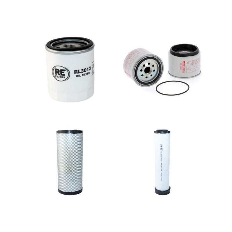 WEIDEMANN 3070LPTCX80 Filter Service Kit Air Oil Fuel Filters w/Deutz TD2011L04W Eng. YR 2013