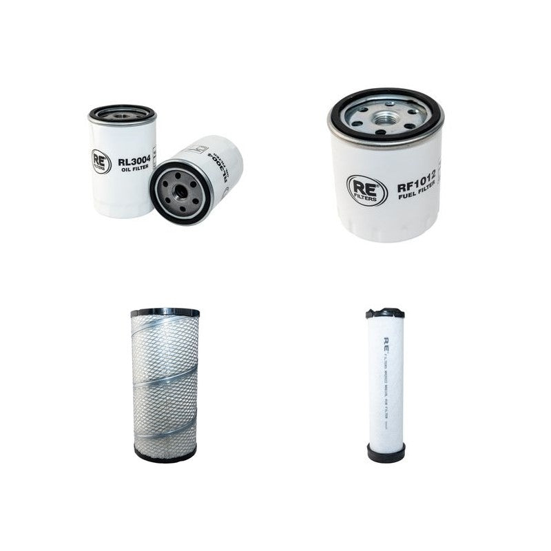 WEIDEMANN 4004D/D Filter Service Kit Air Oil Fuel Filters w/Deutz BF4L1011F Eng. YR 1996-